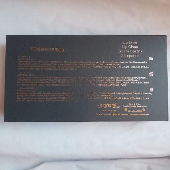 KAB Cosmetics Lip Kit - Sending Nudes - Picture 4 of 16